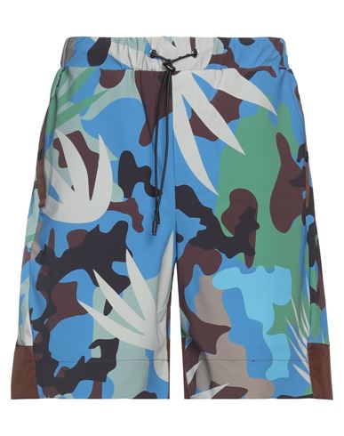 Man Shorts & Bermuda Shorts Azure Size M Polyamide, Elastane