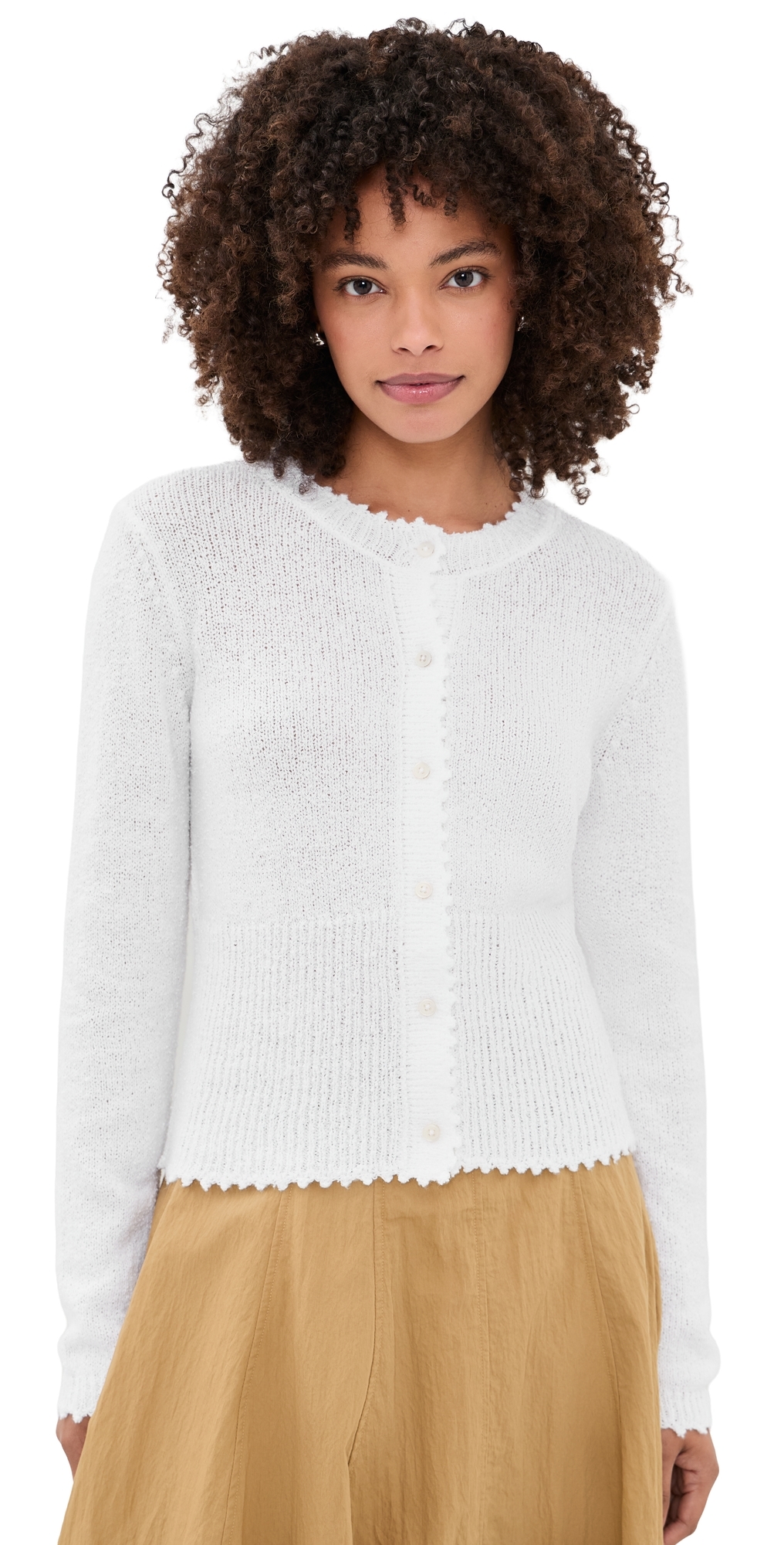 Monti Cardigan White
