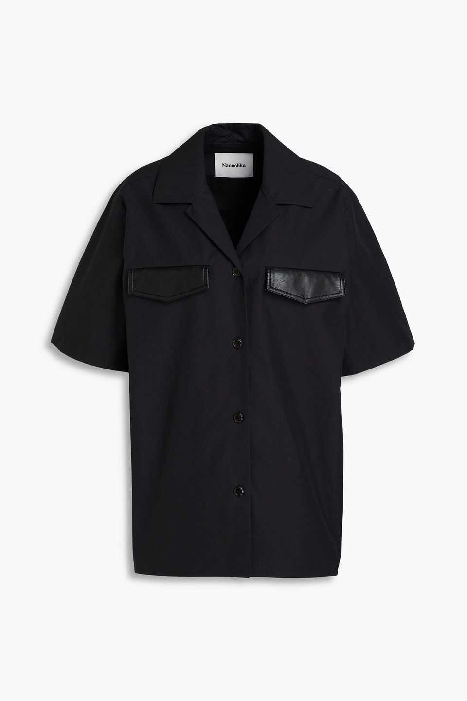 Cotton-poplin shirt