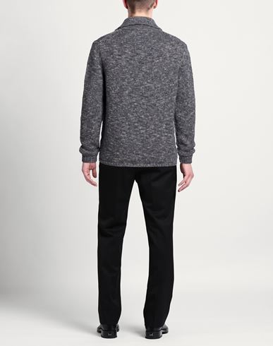 Man Cardigan Grey Size M Wool