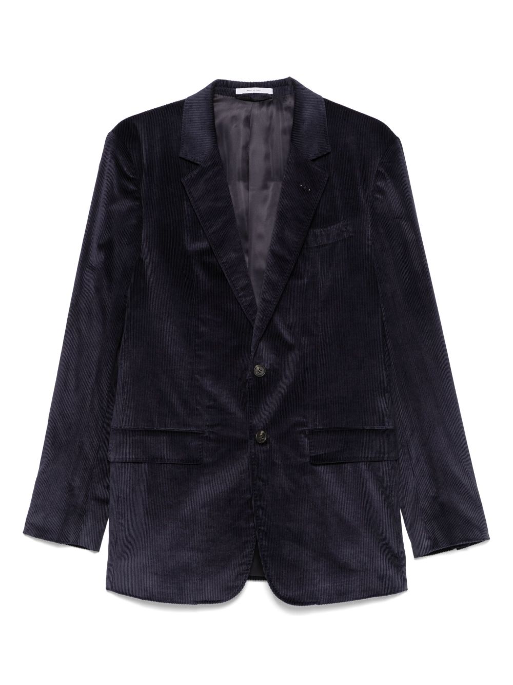 Single-breasted blazer - Blue