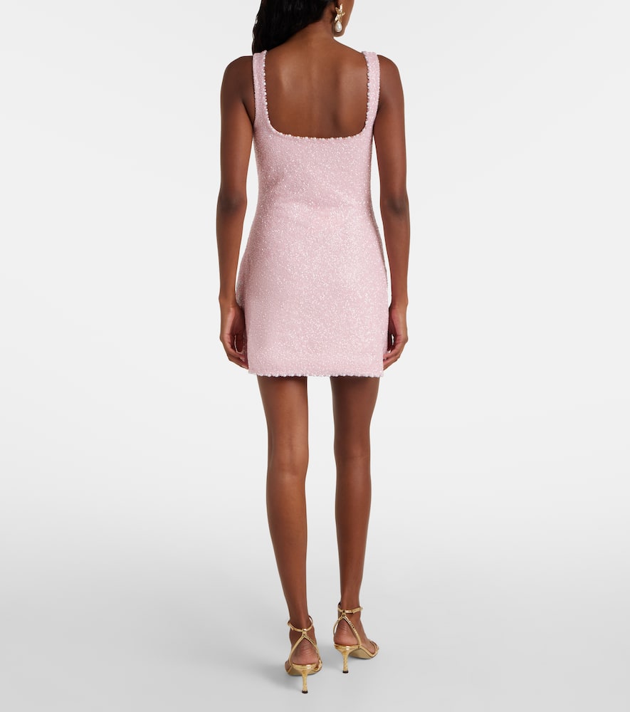 Marina embellished minidress