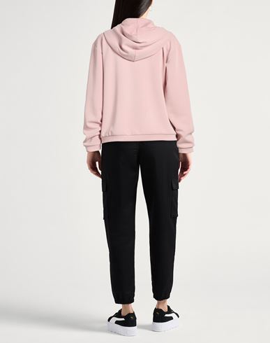 Woman Sweatshirt Antique rose Size M Polyester, Modal, Elastane