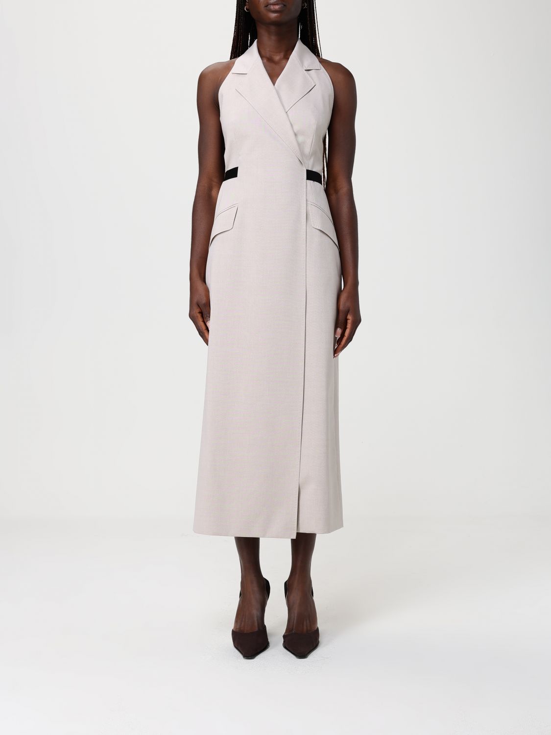 Dress Woman color Beige