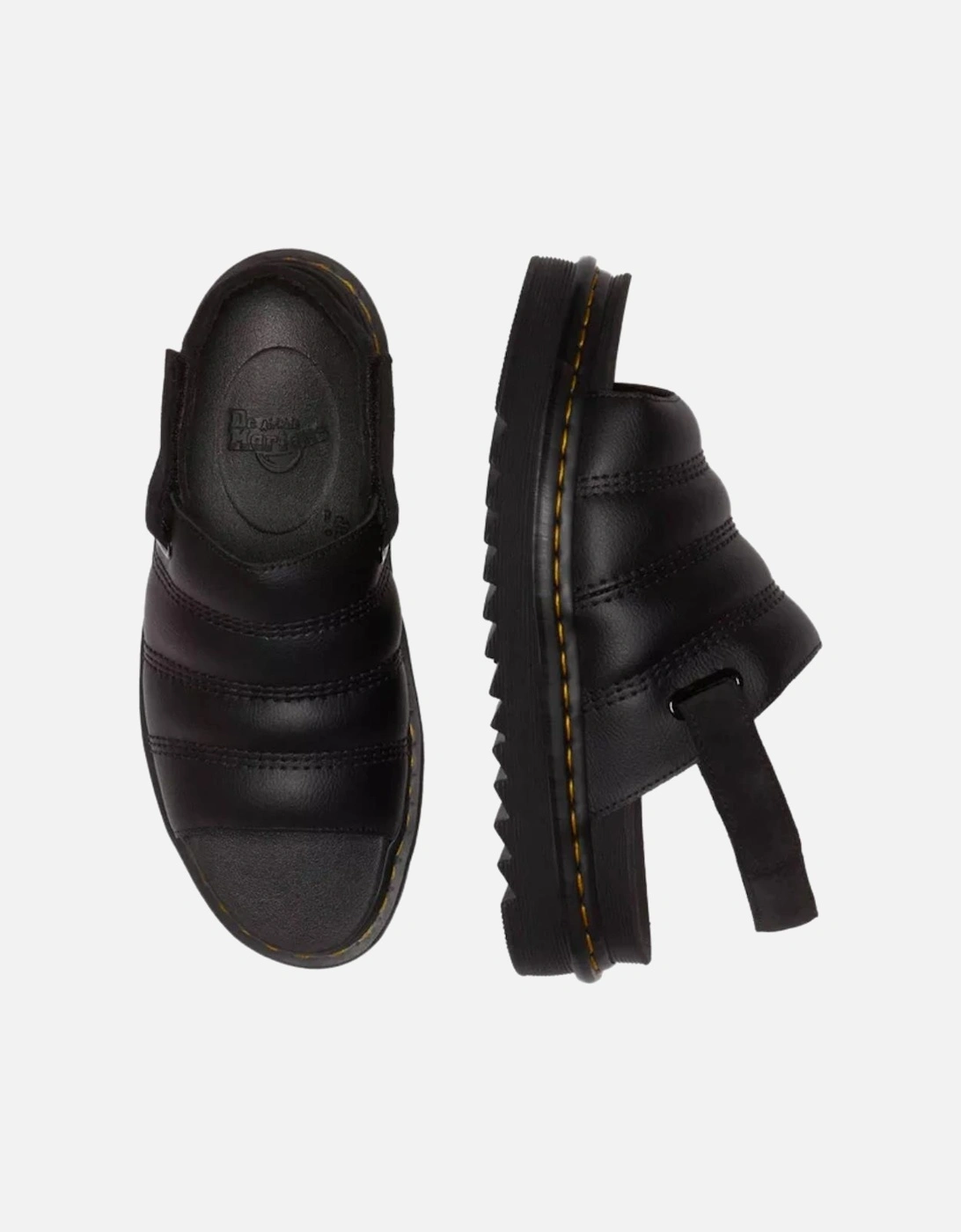 Dr Martens Women's Kole Sandal Athena - Black - Size: 4