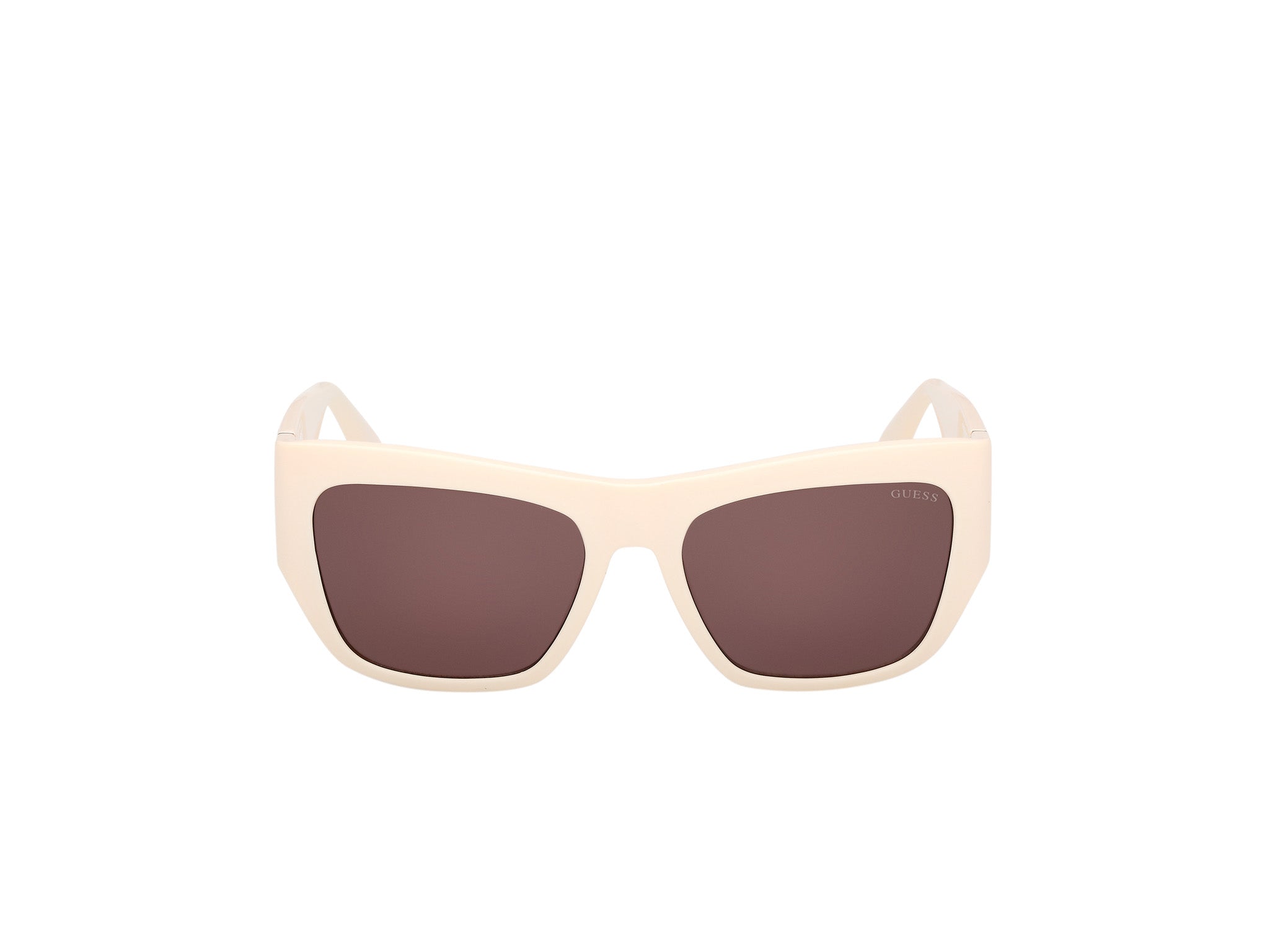 Guess Mujer Guess GU00252 25Y Gafas de sol Inyectado Marfil Violeta Cuadrada Norma
