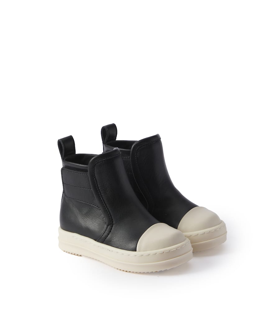 Rick Owens Kids Baby leather sneakers