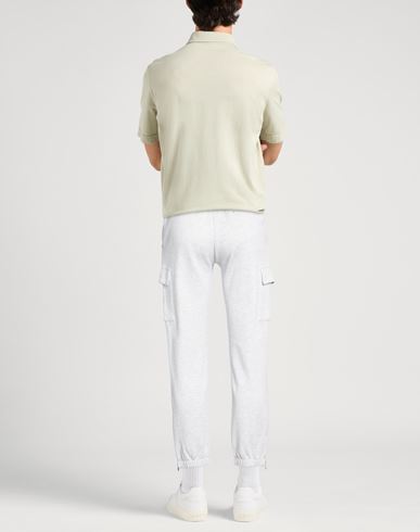 Platinum Man Pants Light grey Size M Cotton, Polyamide