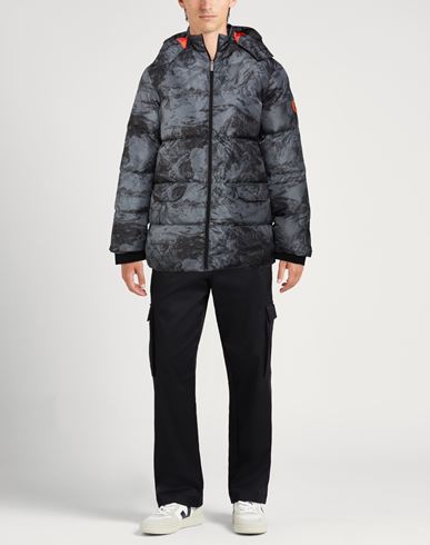 Man Puffer Grey Size 38 Polyester