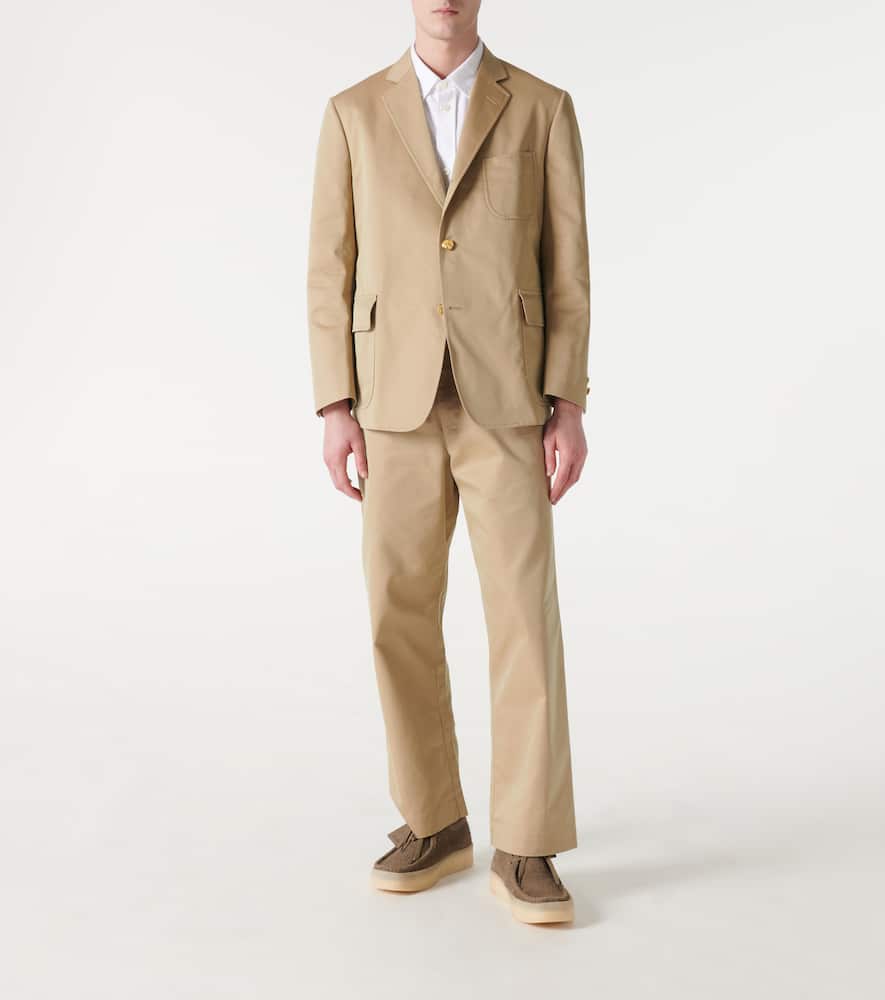 Junya Watanabe x Brooks Brothers gabardine blazer