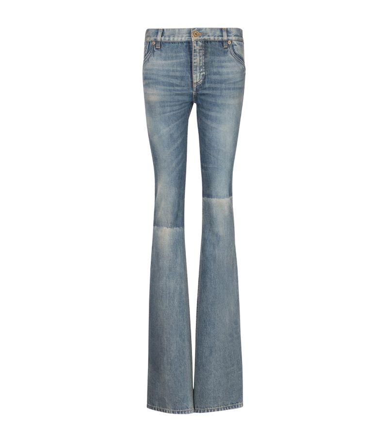 Low-Rise Bootcut Jeans