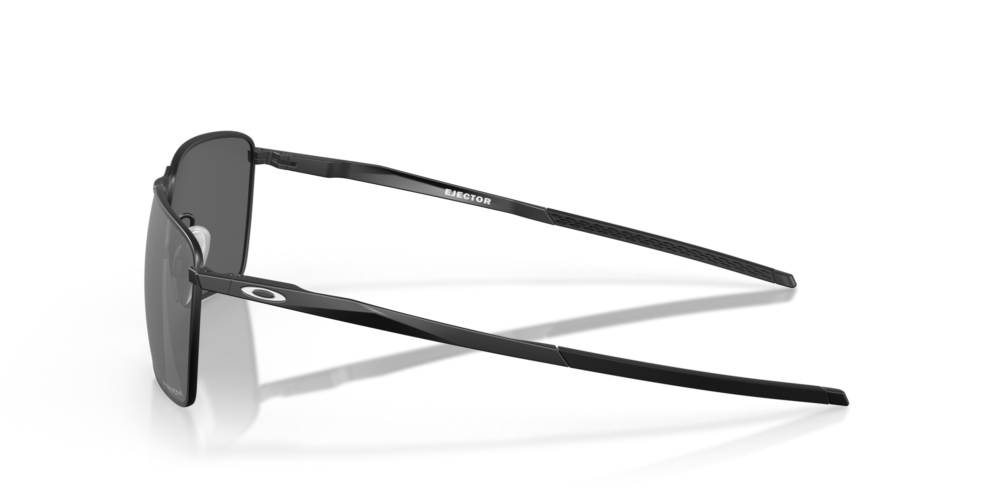 Oakley Man Oakley OO4142 EJECTOR 414201 Sunglasses Metal Black Grey Squared Normal Priz