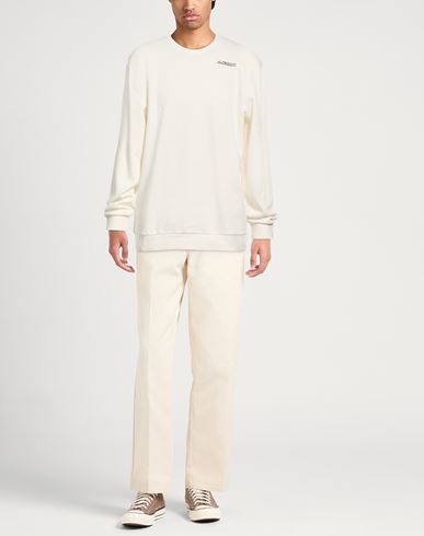 Man Sweatshirt Off white Size XXL Cotton, Polyester