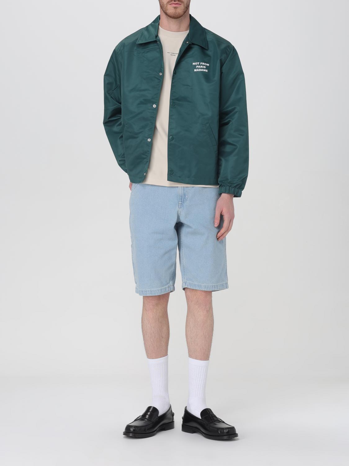La Veste Slogan bomber jacket - Blue