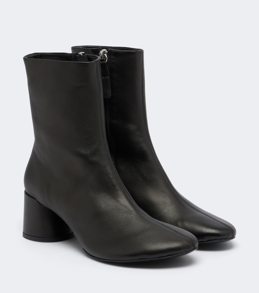 Flavia leather ankle boots