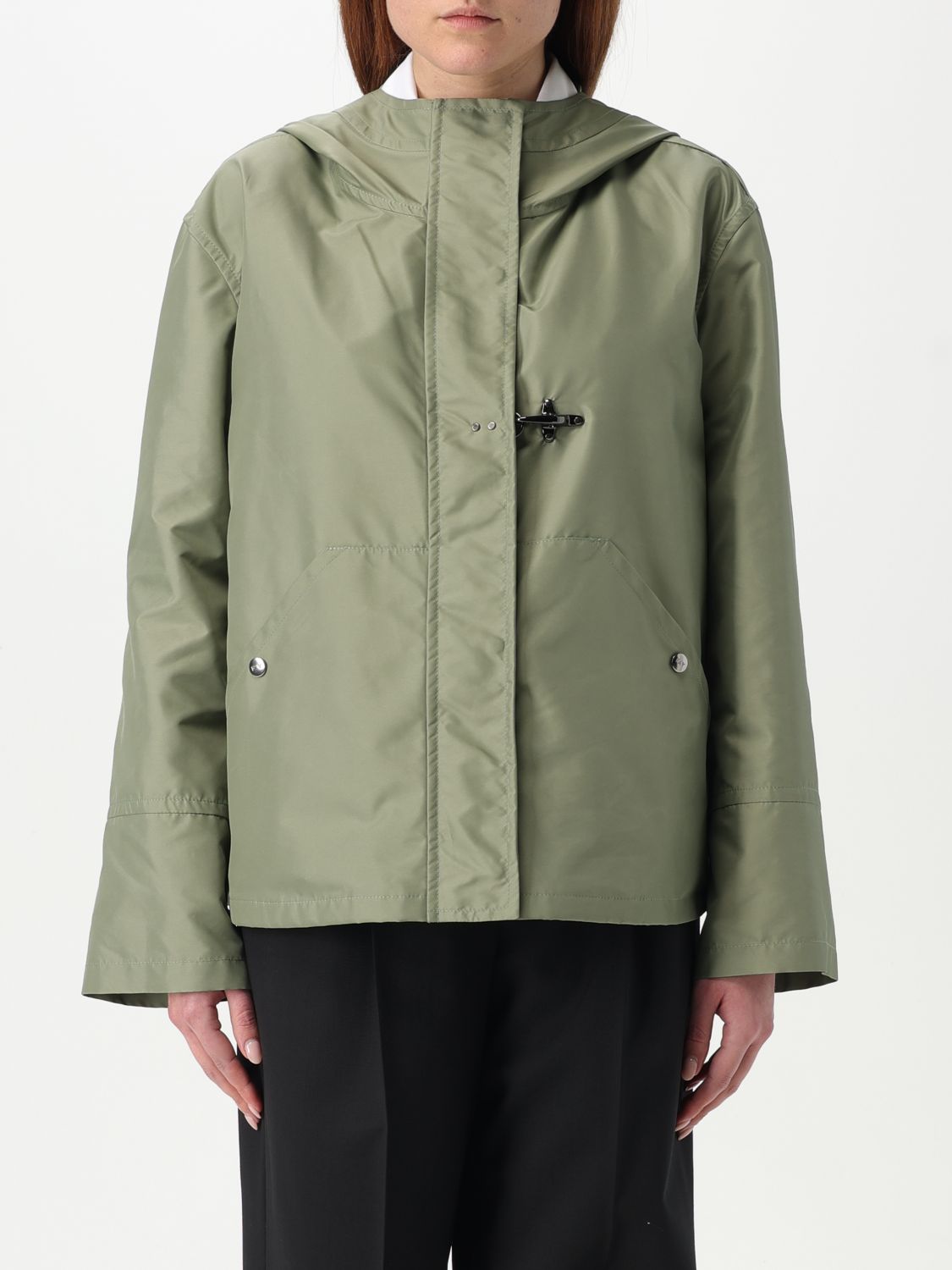 Coat Woman color Green