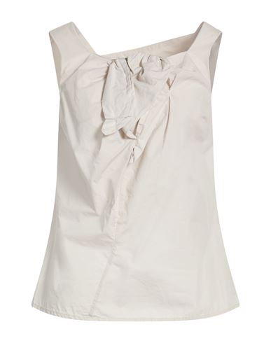 Woman Top Light grey Size 2 Cotton