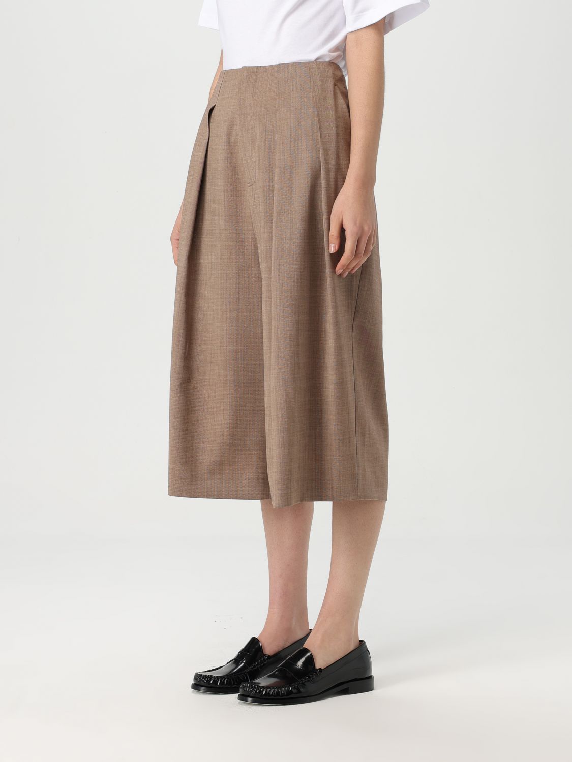 Pants Woman color Beige