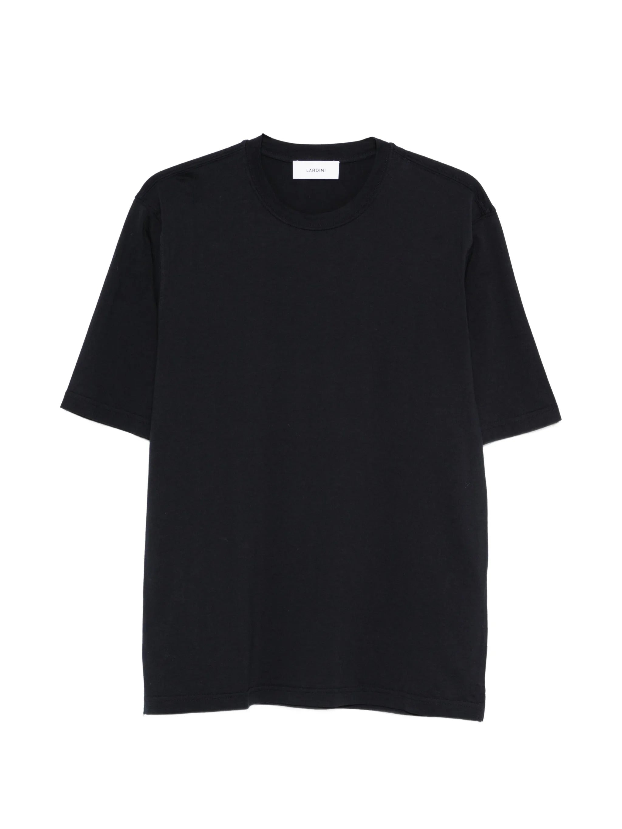 Men's Cotton and Silk Blend Crewneck T-shirt