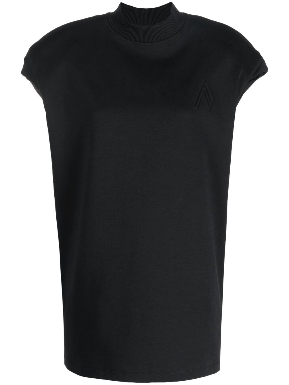Laurie mock-neck T-shirt - White