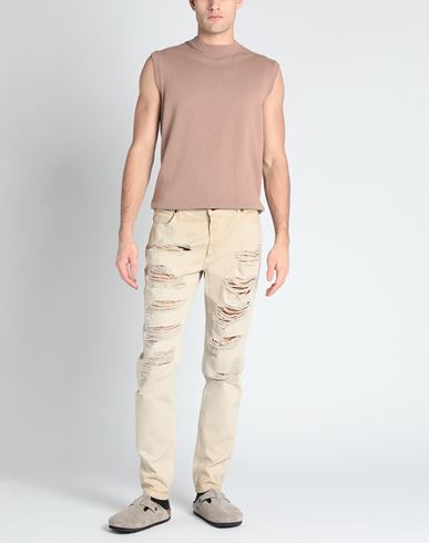 Nostrasantissima Man Jeans Sand Size 30 Cotton, Elastane