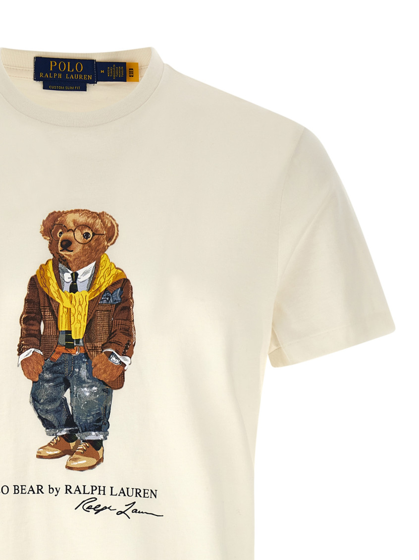 White Polo Bear T-shirt