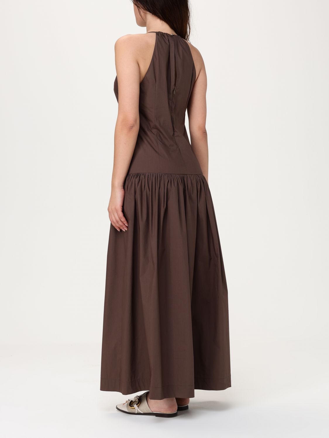 Dress PATRIZIA PEPE Woman color Brown