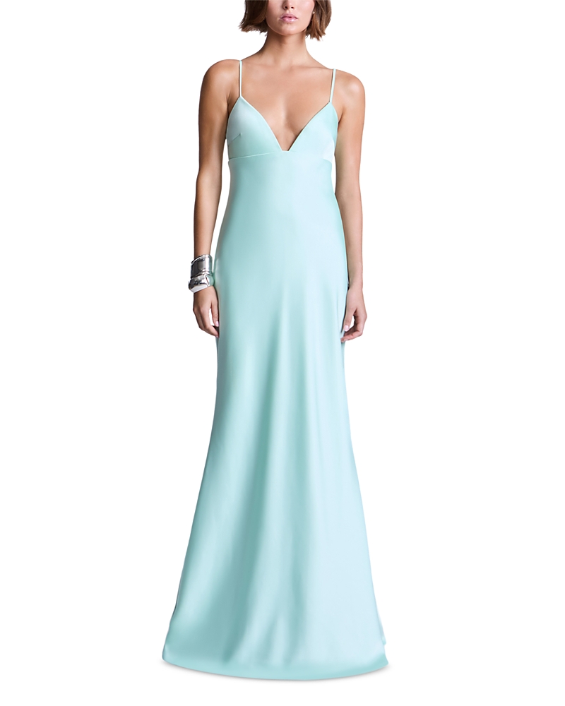 Faith Plunging Neck Gown
