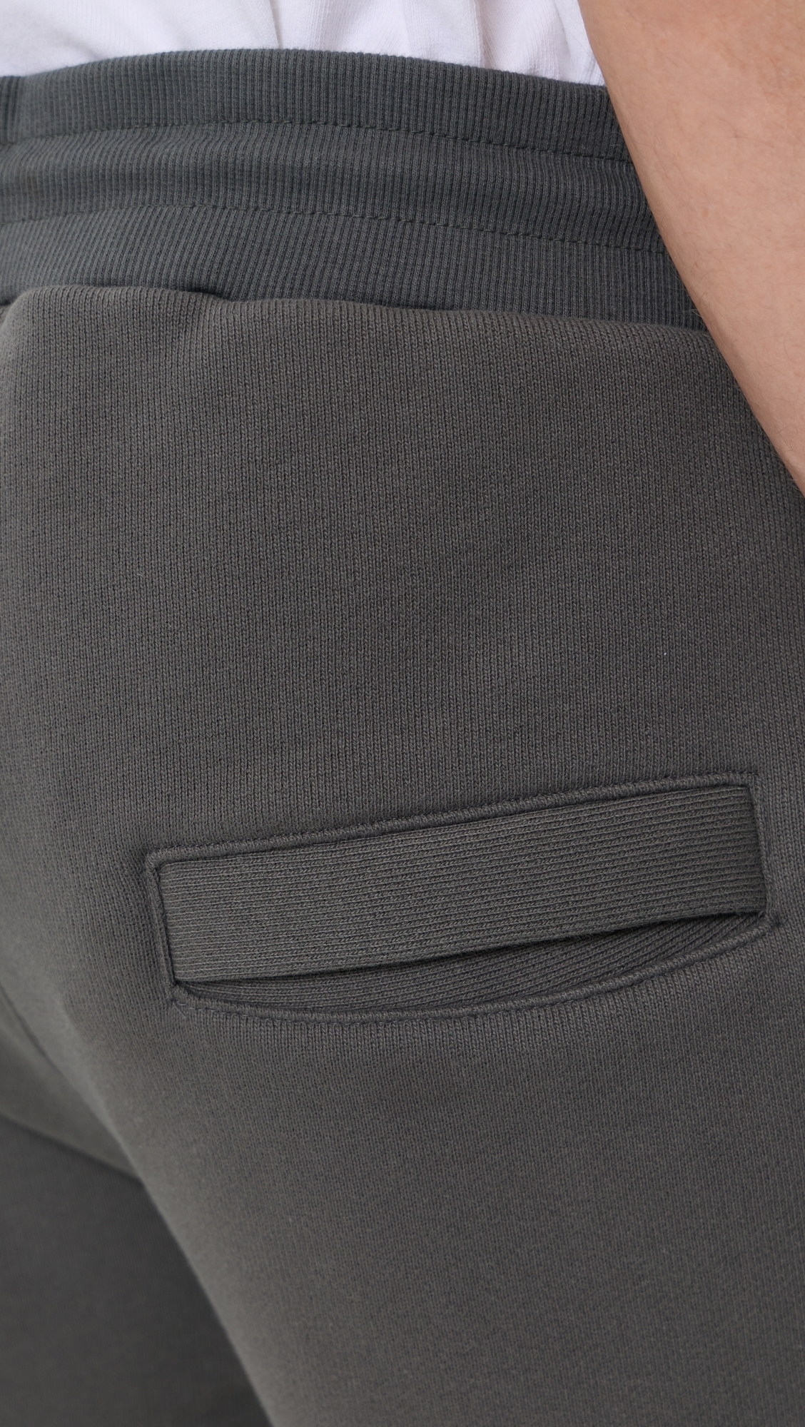 Loopback Sweatpants Washed Black