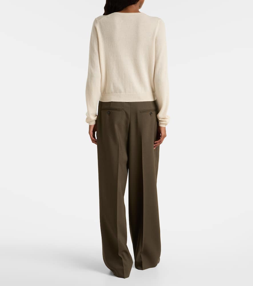 Wool and cashmere cardigan