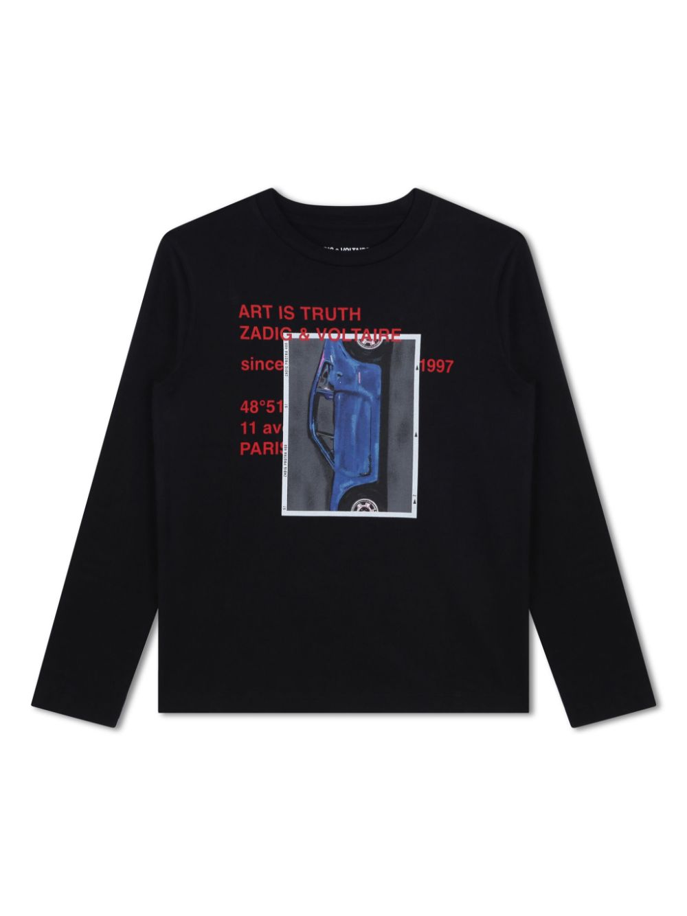 Graphic-print t-shirt - Black