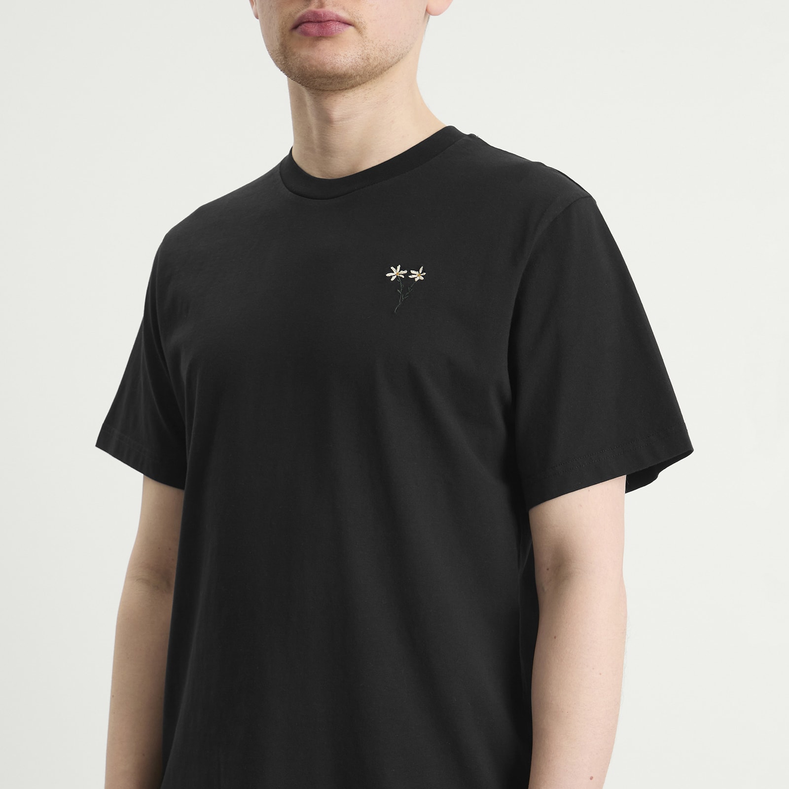 Men's Posy T-Shirt in Black