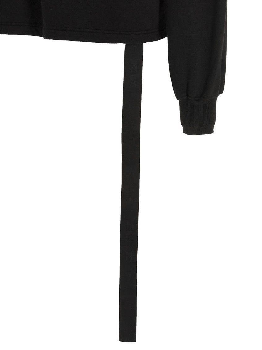 Black Oversized Hoodie Sweatshirt