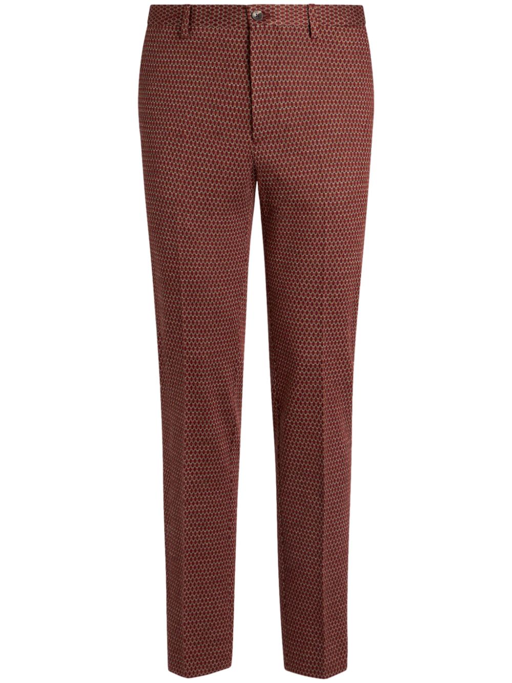 Tailored wool trousers