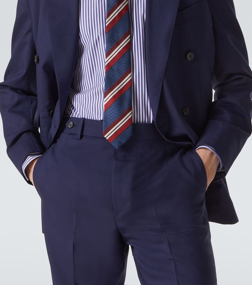 Tropical wool suit pants