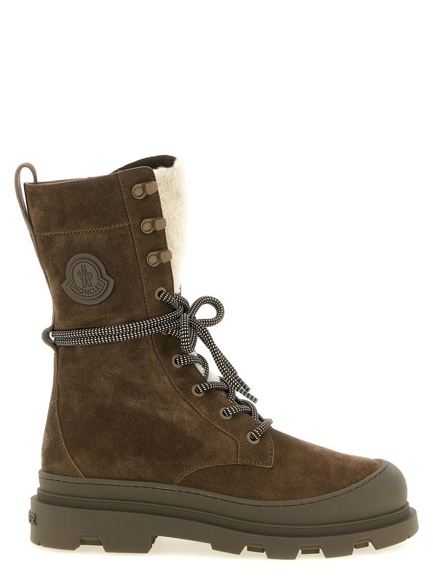 Brown Logo Boots