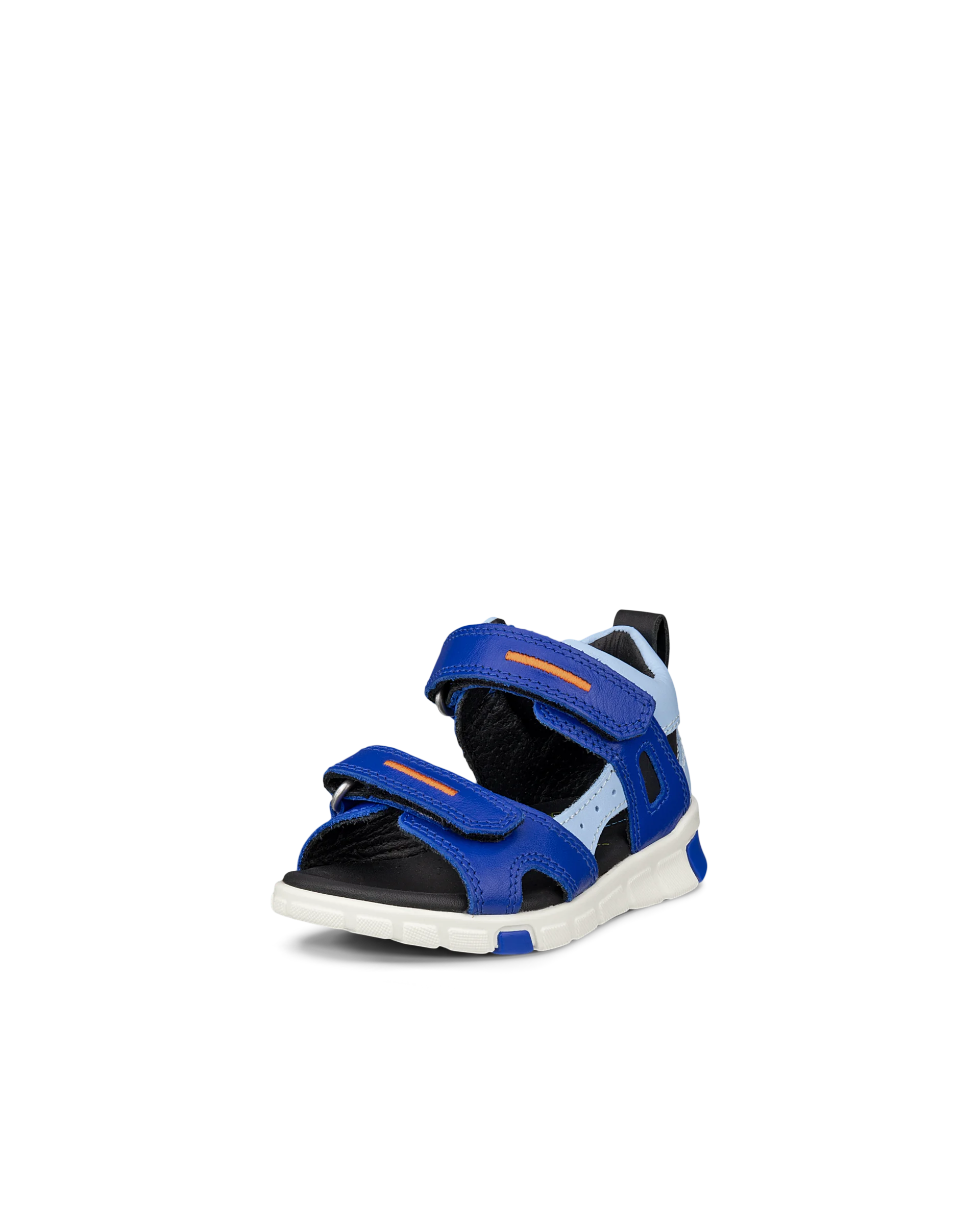 Mini Stride Sandal - Kids' Leather Sandal - Blue
