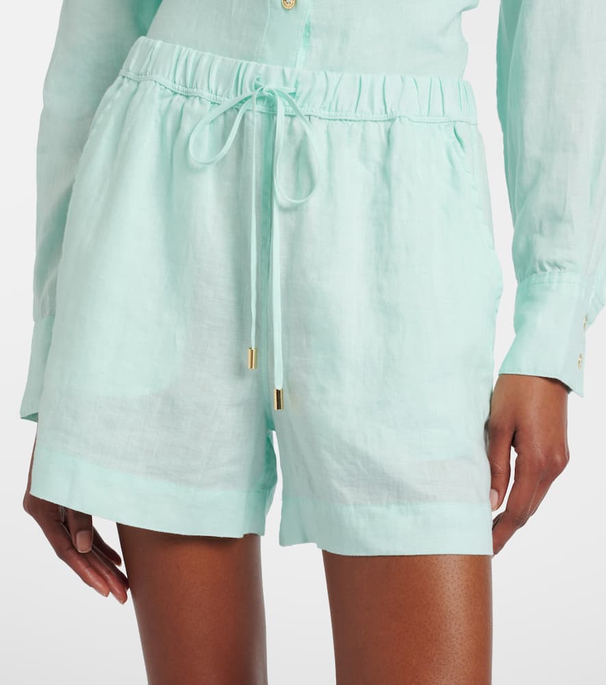 Corfu linen shorts