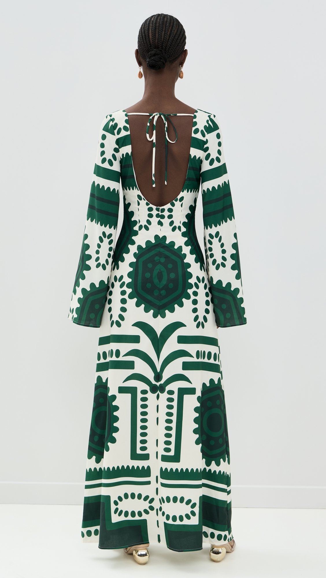Caledeira Maxi Dress Green Multi