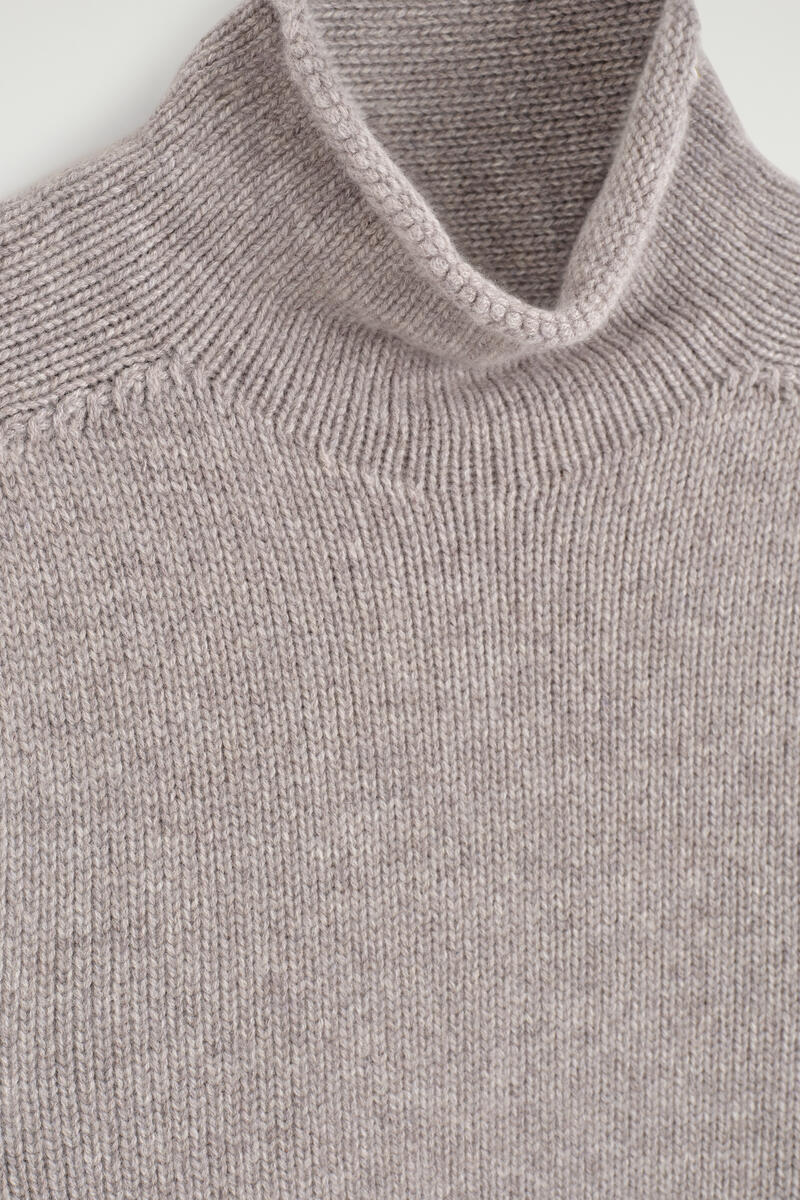 Cashmere Mock-Neck Sweater