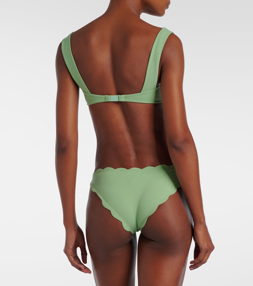 North scalloped bikini top