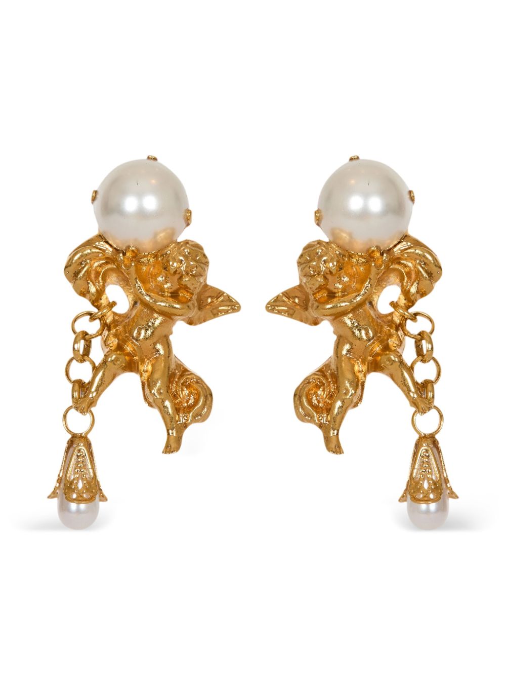 Anges Baroque earrings - Gold