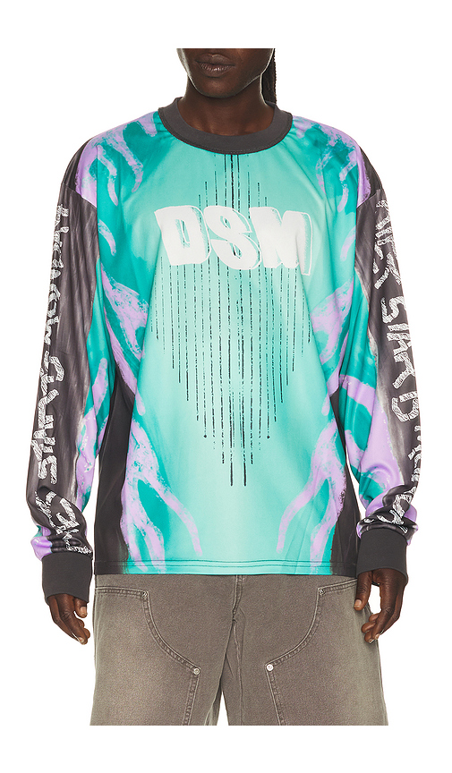 Diet starts monday mx flame jersey en color azul cerceta L también en M, S, XL/1X