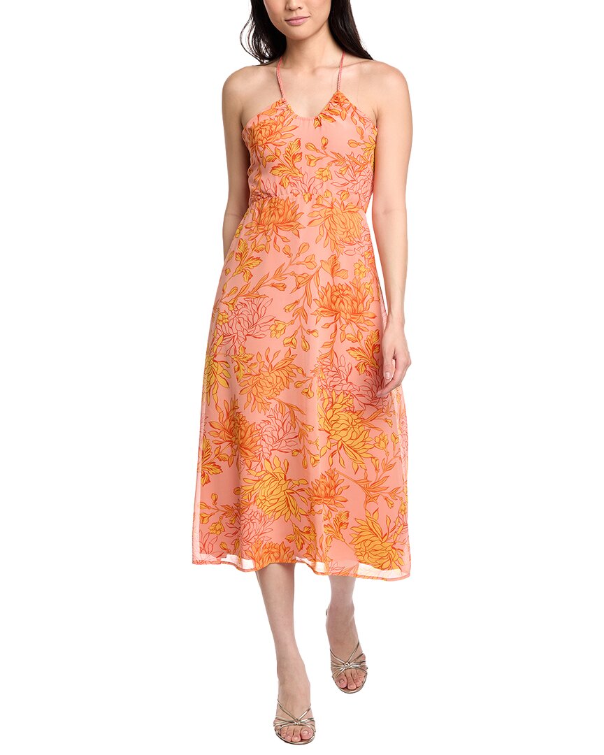 Peony Delight Midi Dress
