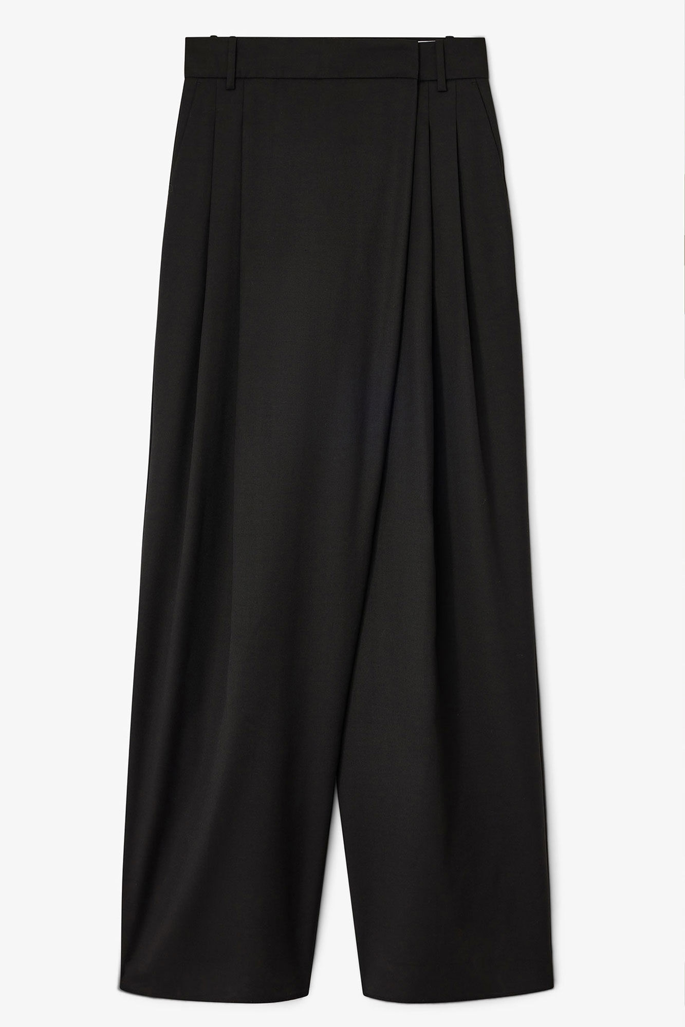 Black Cross-over Pants