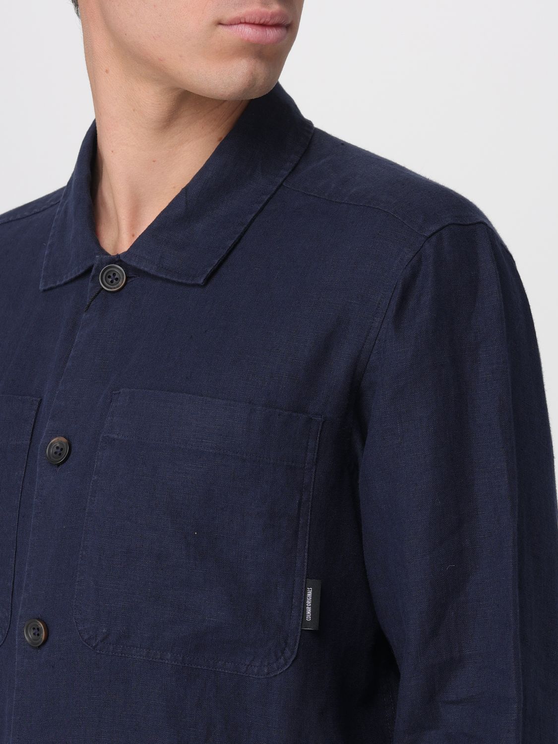 Shirt Men color Navy