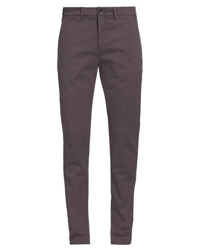 Harmont & Blaine Man Pants Plum Size 32 Cotton, Metallic Polyester, Lycra