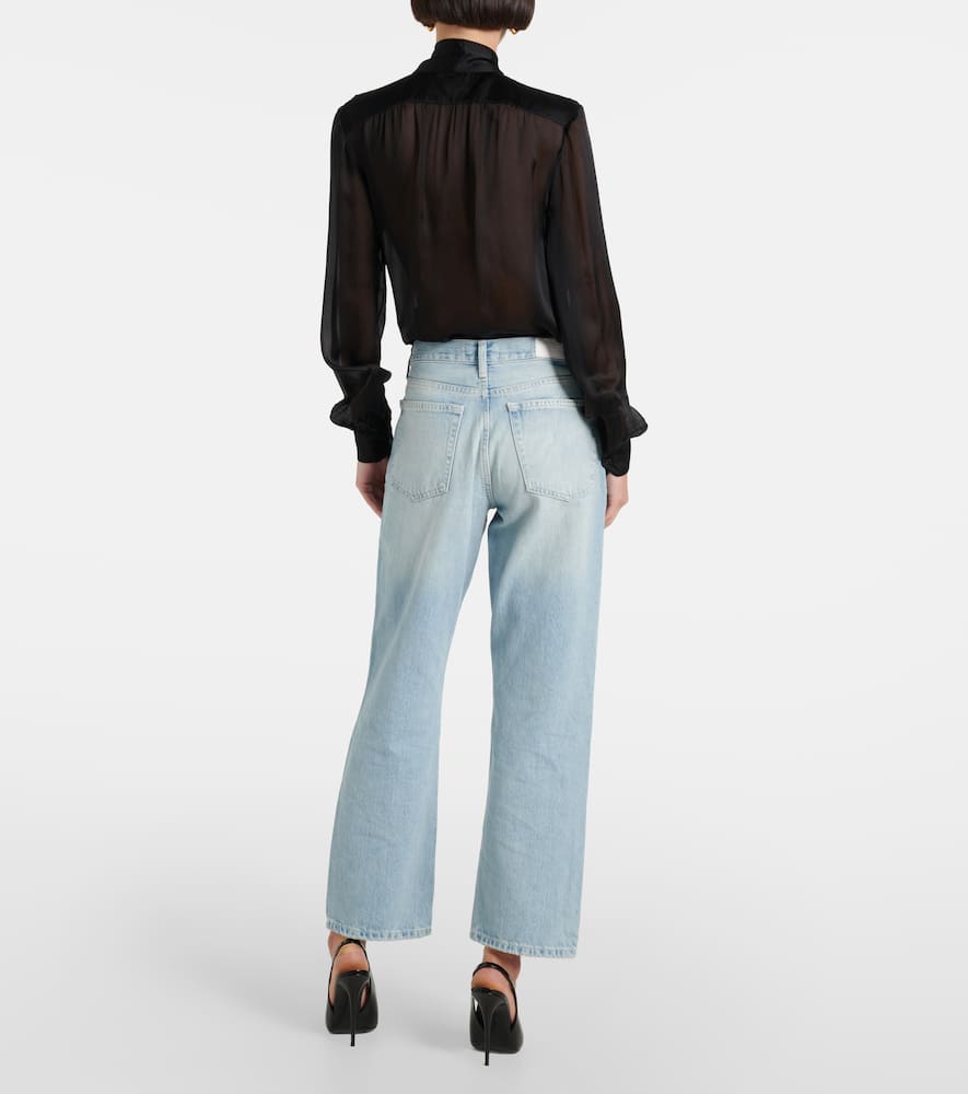 Easy Straight cropped straight jeans