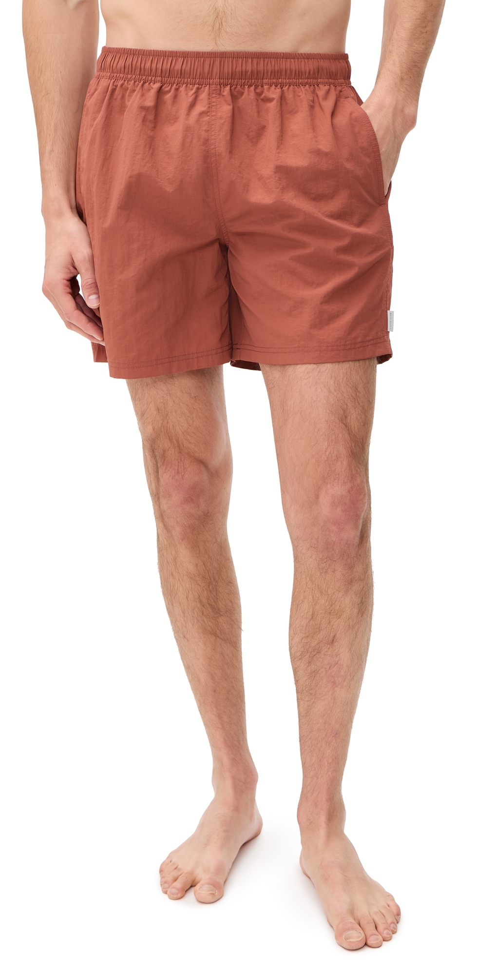 Solid Sebastian Swim Trunks 5.5 Saltstone