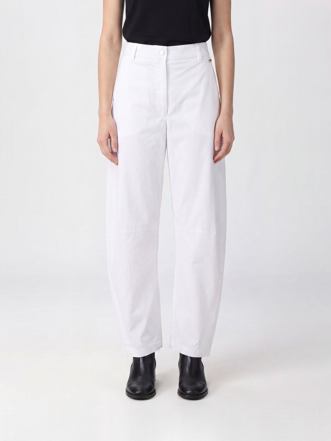 Pants Woman color White